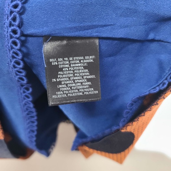 Anthropologie Maeve Cross Back Polka Dot Dress Size 2 NWT - Picture 6 of 6